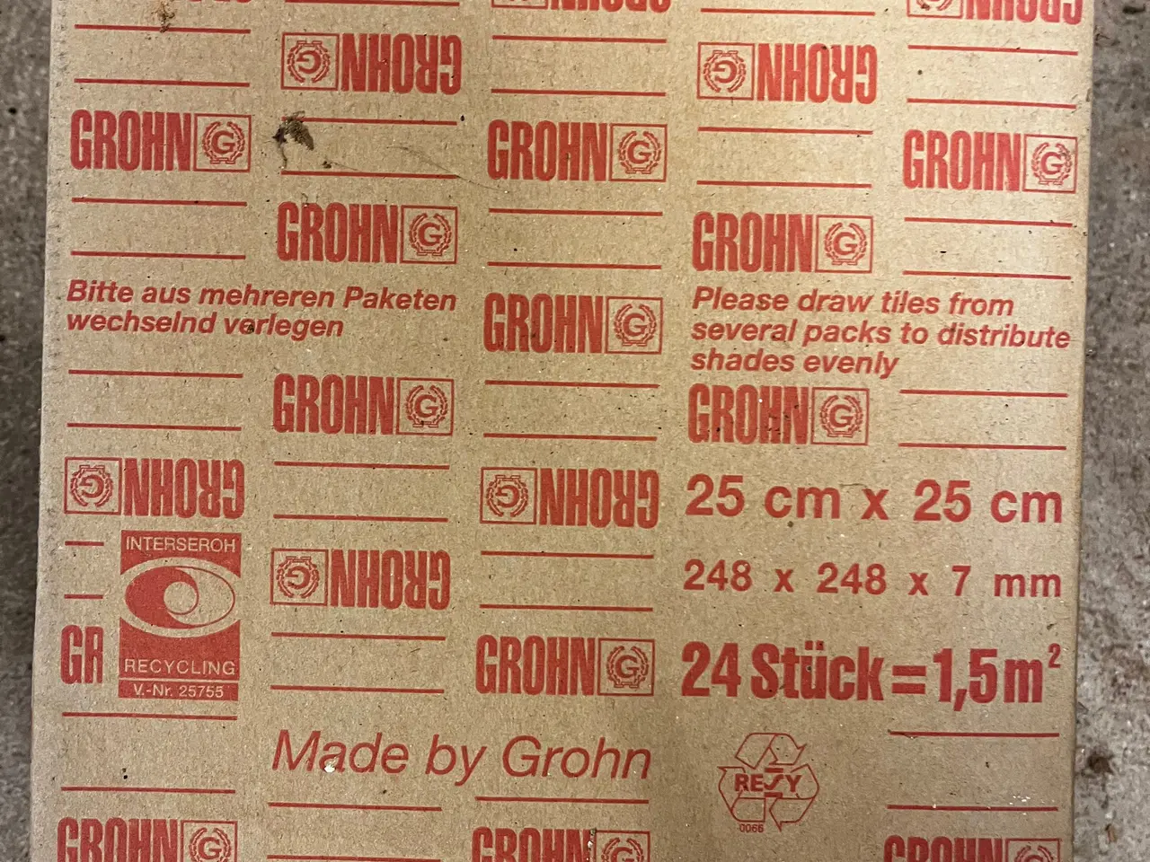 Billede 1 - Fliser til gulv 50 stk