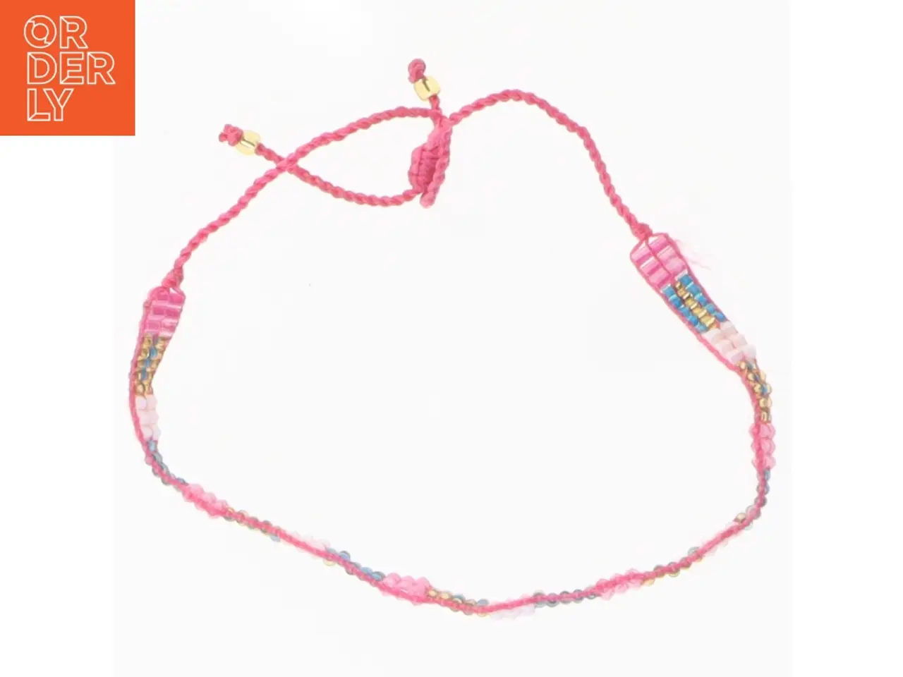 Billede 6 - Håndlavet armbånd i perler (str. 26 cm)