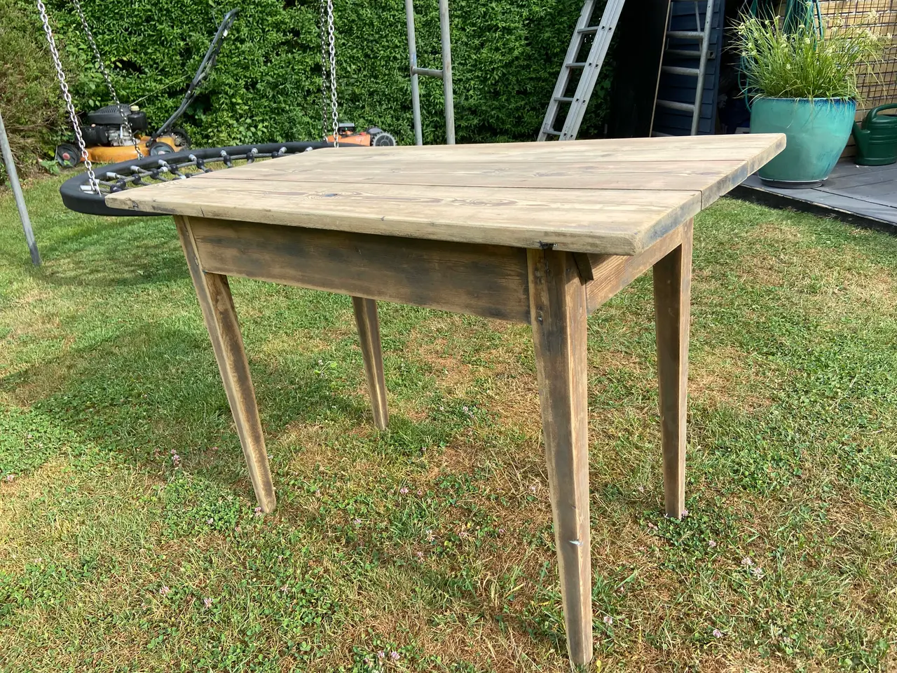 Billede 5 - Et ny slebet bord