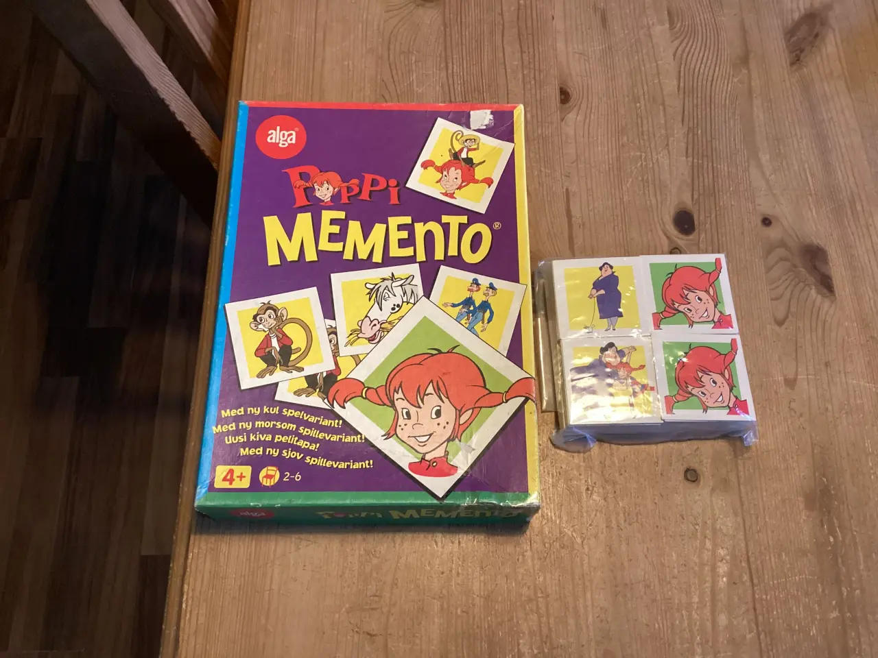 Billede 2 - Pippi Langstrømpe Spil, Bøger, Bamser