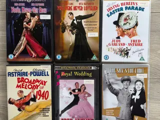 FRED ASTAIRE - 6 DVD’ER