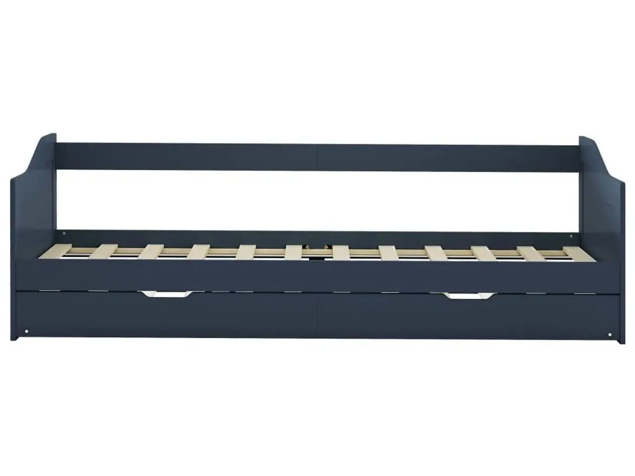Billede 4 - Udtræksseng/daybed 90 × 200 cm i fyrretræ - grå