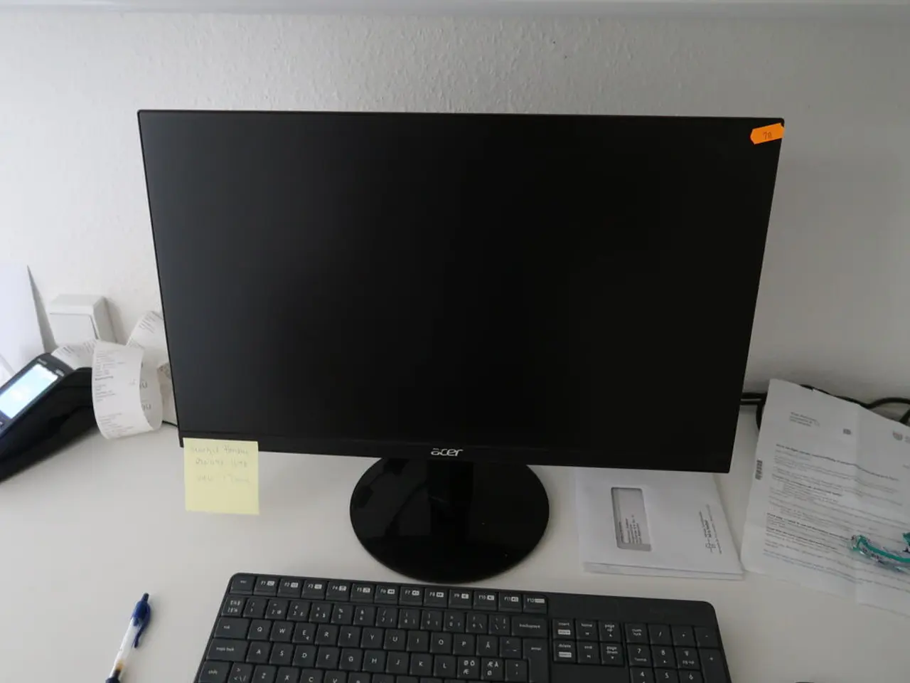Billede 3 - Computerskærm ACER SA240Y med tastatur, mus og computer