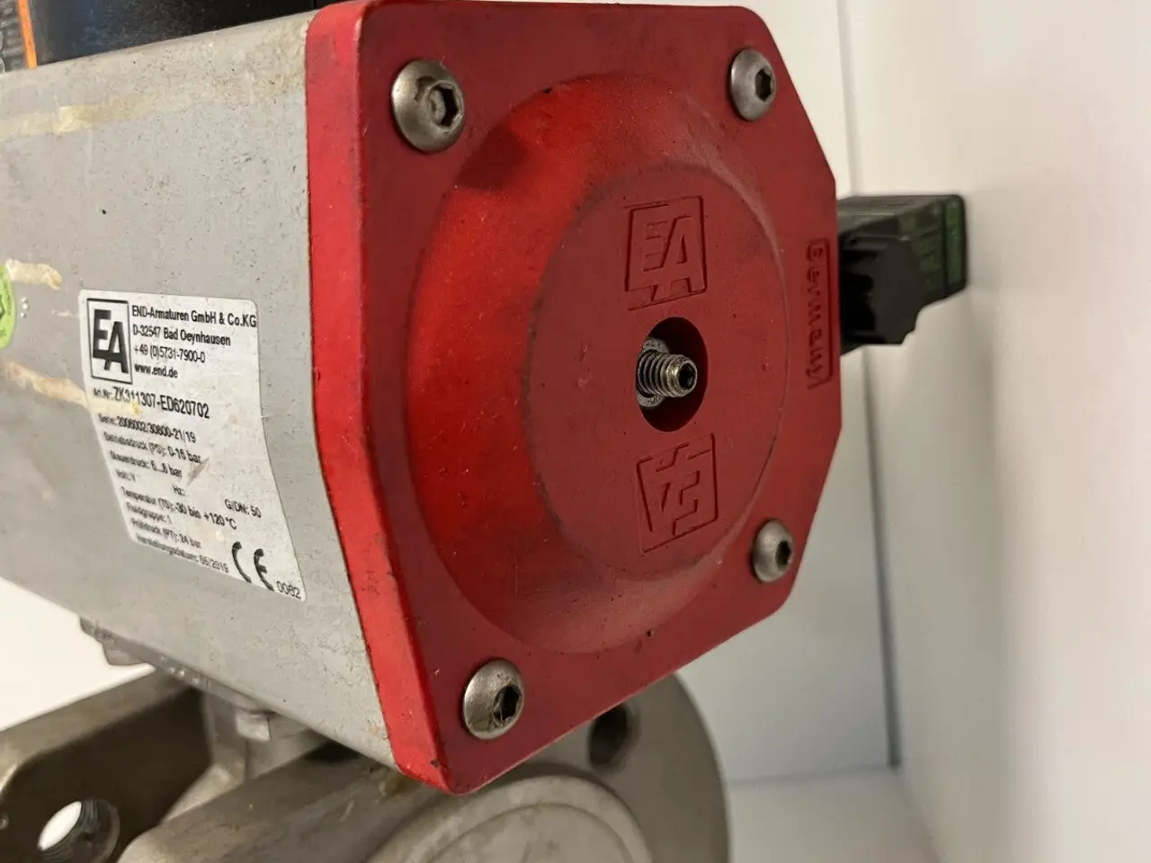 Billede 7 - END-Armaturen DN50 Pneumatic Ball ventil Stainless