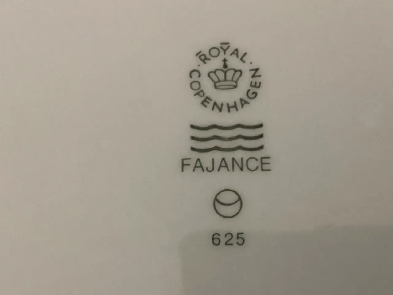 Billede 2 - Flade tallerkner blåkant