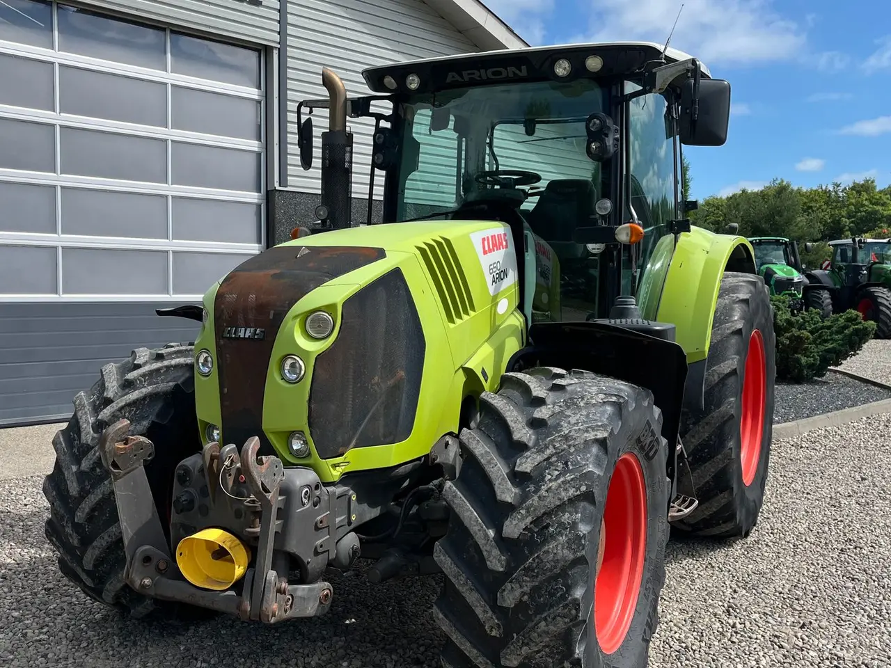 Billede 9 - CLAAS ARION 650 Med frontlift og frontPTO