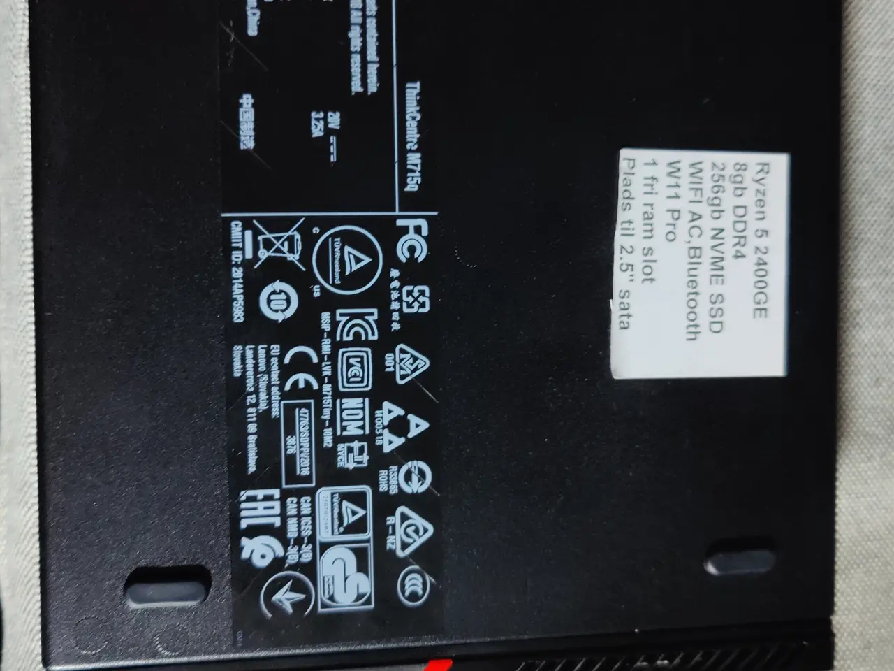 Billede 4 - Lenovo thinkcentre M715q