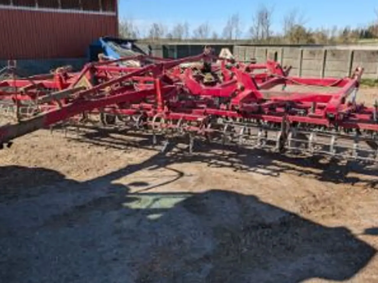 Billede 4 - Kongskilde 7 meter germinator med CROSKILL tromle bagerst. Velegnet til roer, spinat og andre speciel afgrøder.