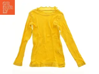 Langærmet gul bluse fra VRS (str. 98)