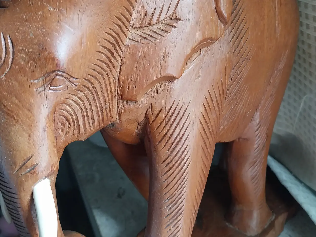 Billede 5 - Træ elefant