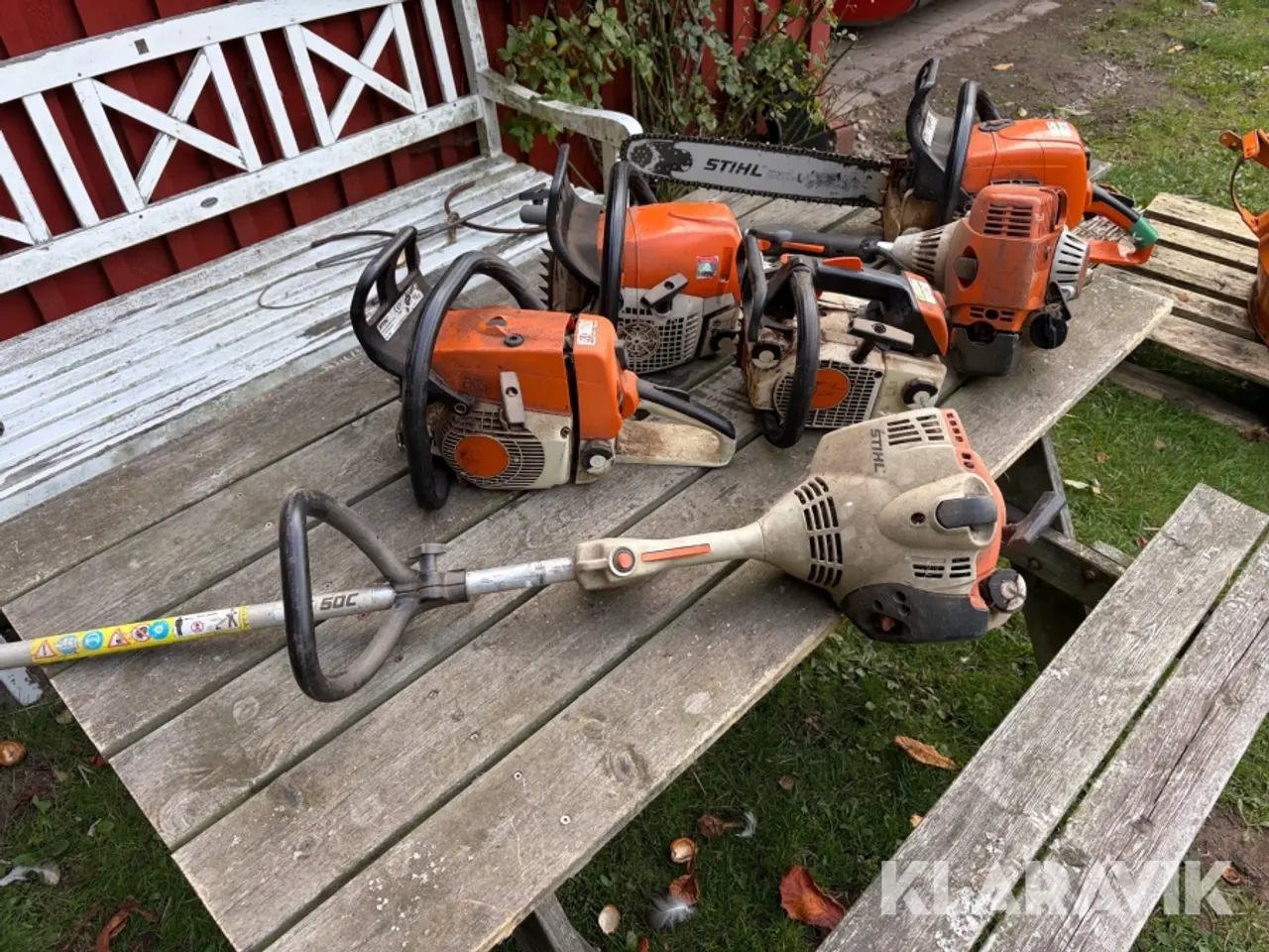 Billede 1 - Parti med STIHL motorsave og buskrydder/trimmer