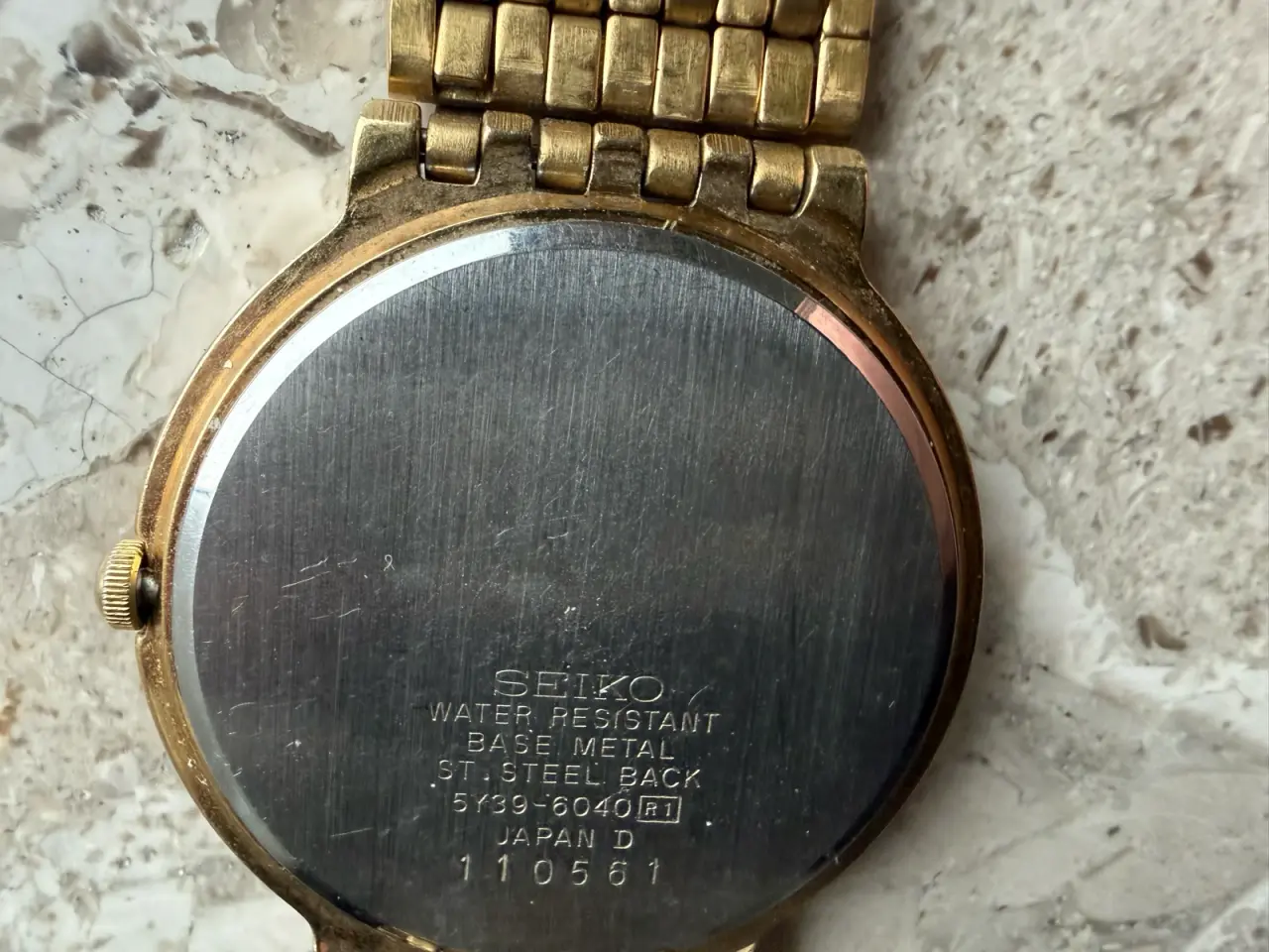 Billede 9 - Fint Seiko Quartz vintage guldur.