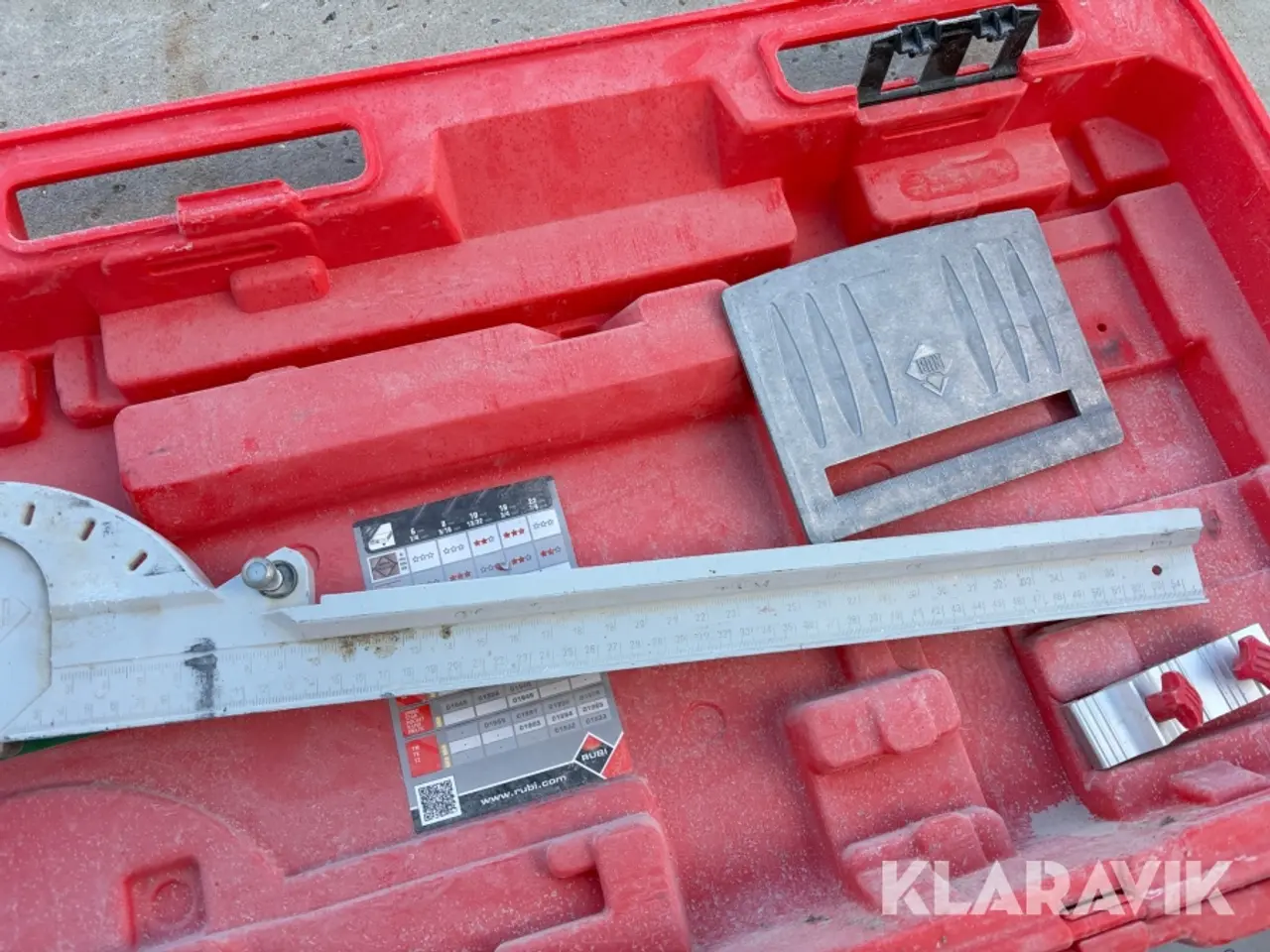 Billede 12 - Fliseskærer Rubi TX-n 700