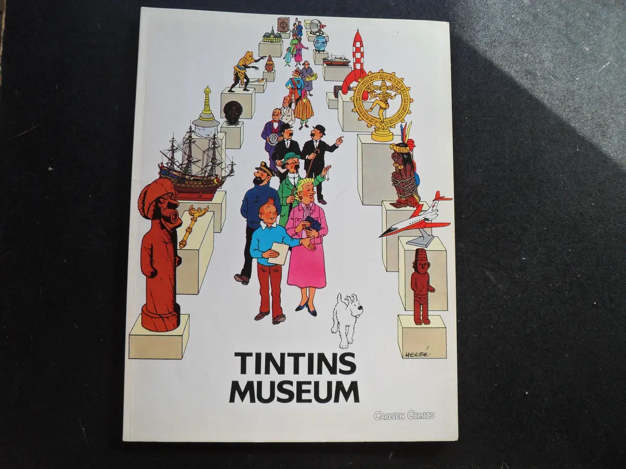 Billede 1 - tintins museum, sjældent album meget flot