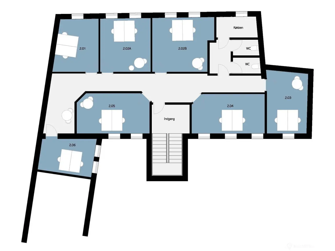 Billede 13 - EasyOffice Randers. Vestergade - lokale 2.01
