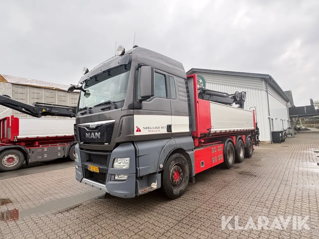Billede 1 - Kranbil MAN TG 35. 8X4-4-BL