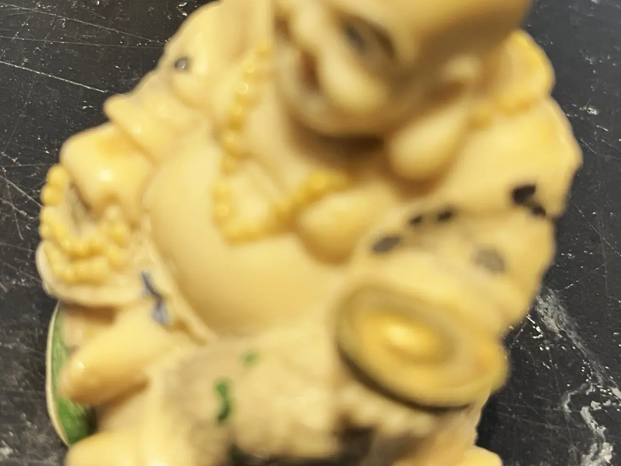 Billede 3 - 3 små Buddha figurer h.7 cm . Pris 3 stk.