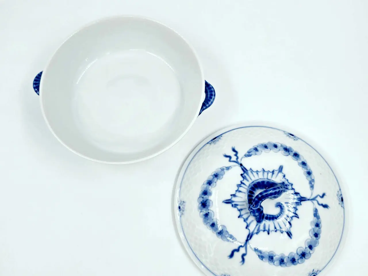 Billede 11 - Empire lågfad nr 5A Porcelæn 