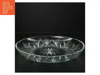 Glasfad med mønster (str. Ø 31,5 cm)