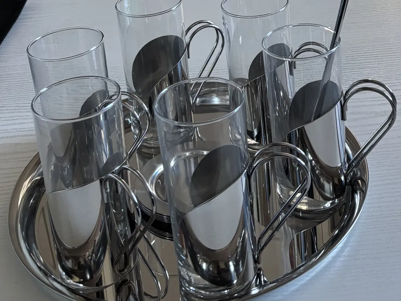 Billede 3 - Irish Coffee/kaffe sæt fra Menu, Danish Steel Hous