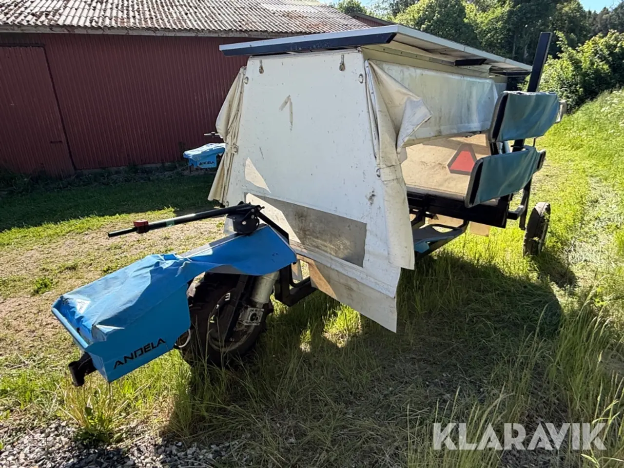 Billede 1 - Lugevogn Andela SW3450 soldrevet - 1 styk