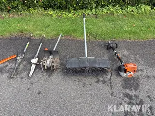 Multiværktøj Stihl KM 130 R med tilbehør
