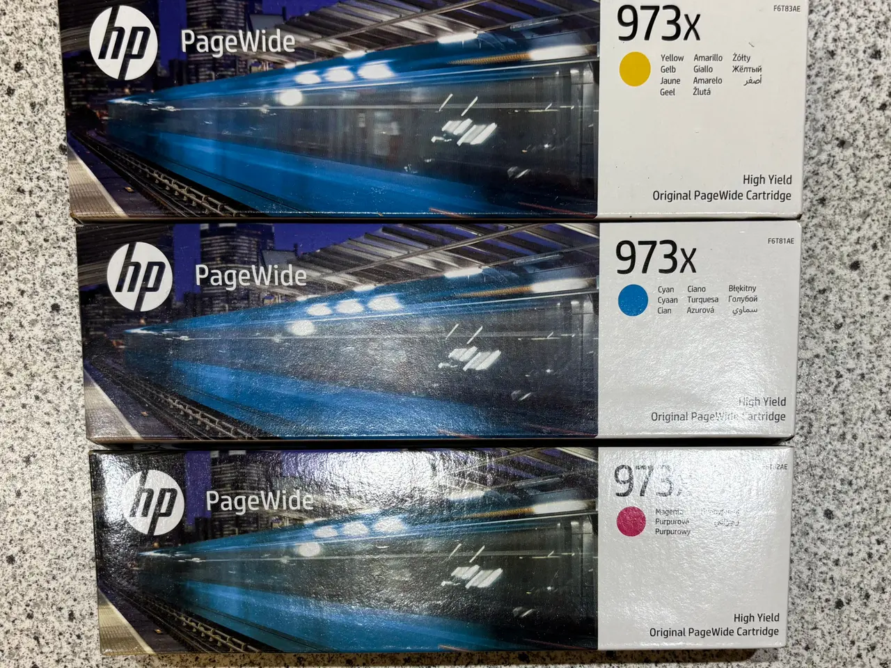 Billede 1 - Originale HP Pagewide printerpatroner