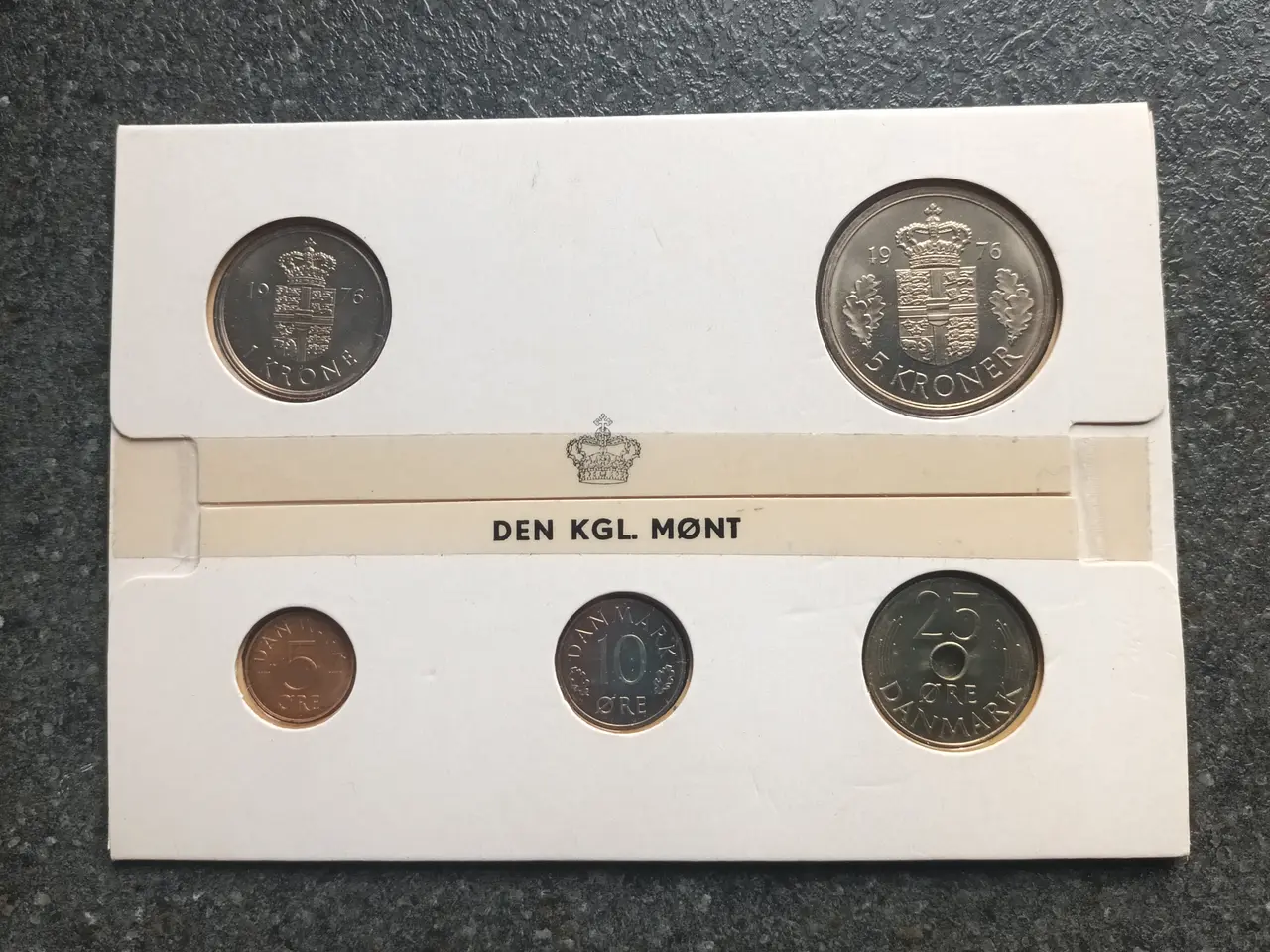 Billede 2 - Kgl Møntsæt 1976 i flot kvalitet.