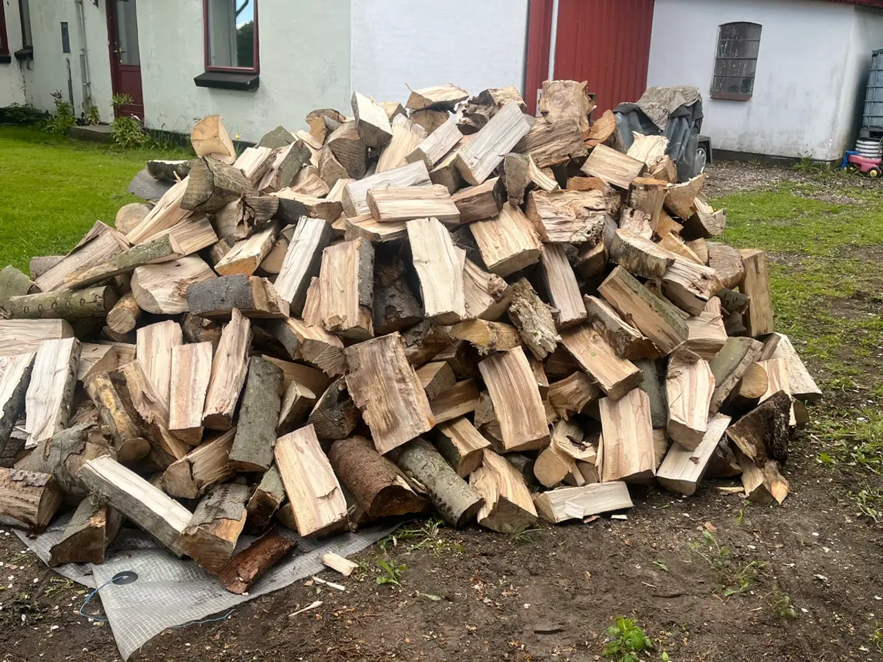 Billede 2 - Bøg brænde  3.5 meter