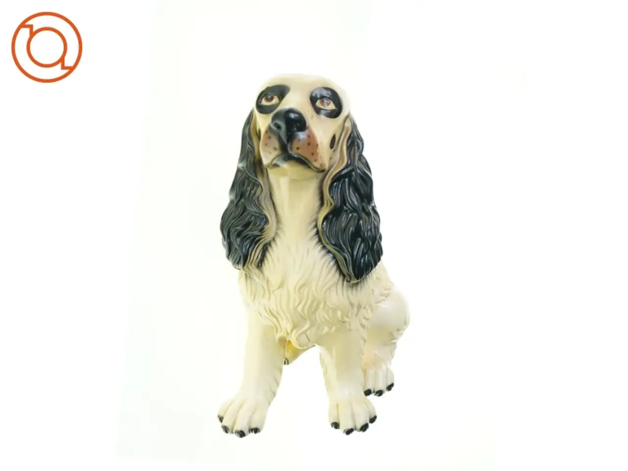 Billede 1 - Ældre Vintage Keramik Cocker Spaniel Hundefigur (str. 40 x 20 x 30 cm)