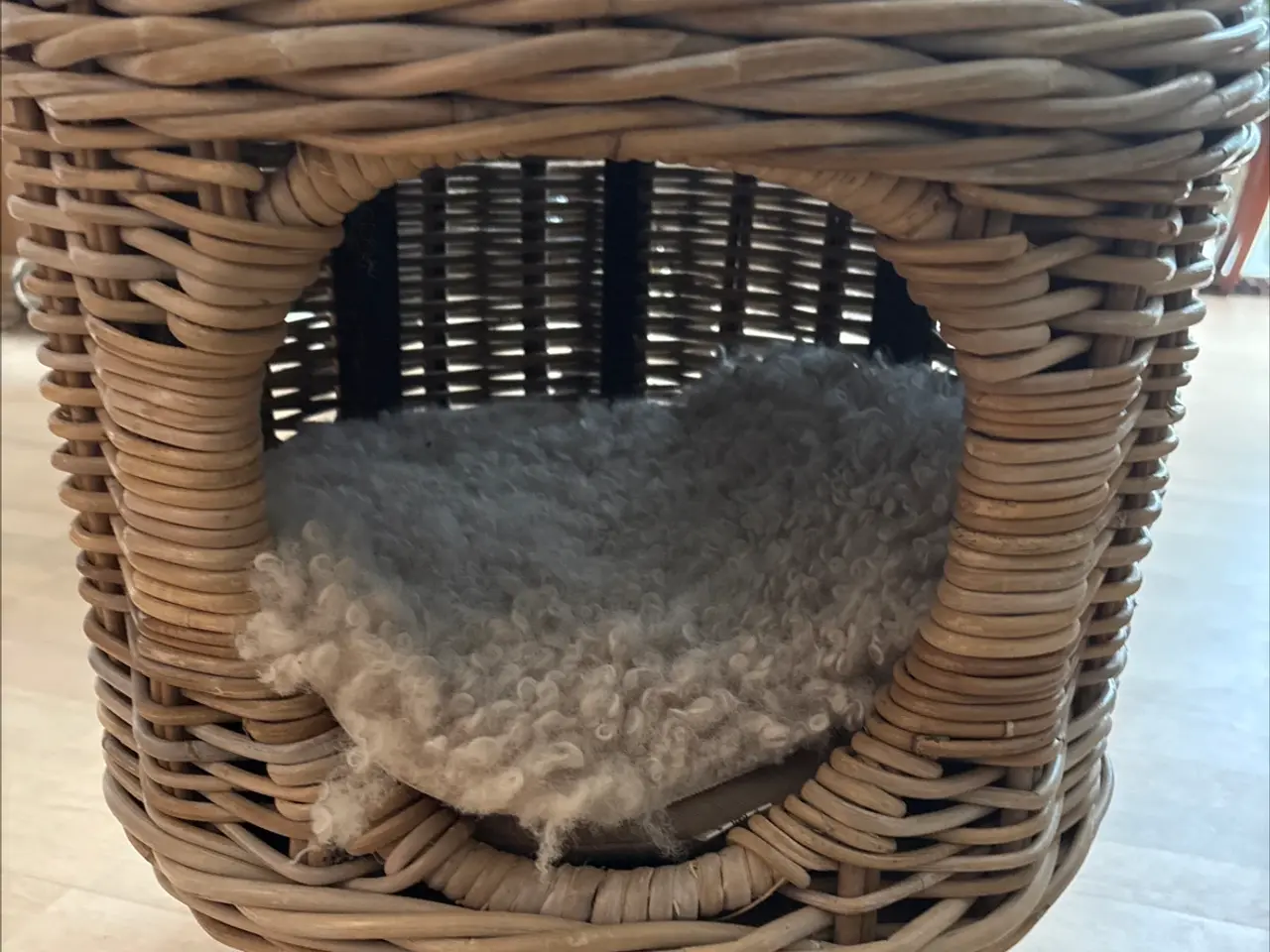 Billede 4 - Rattan katte hule på 4 ben