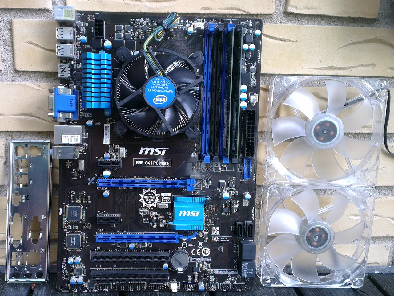 Billede 1 - Intel Core i5-4460 m. MSI ATX bundkort & 8GB RAM