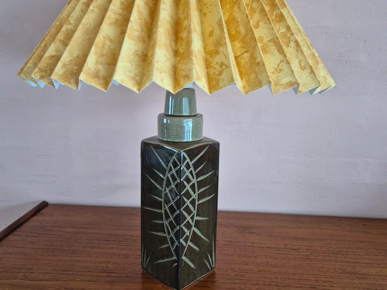 Billede 1 - Flot vintage keramiklampe
