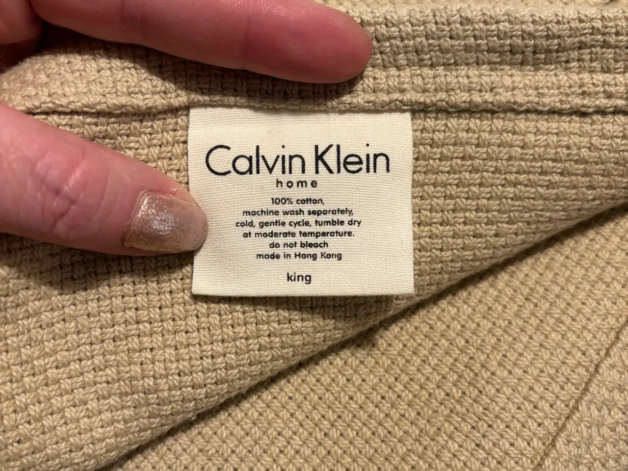 Billede 3 - Calvin Klein King Size Sengetæppe