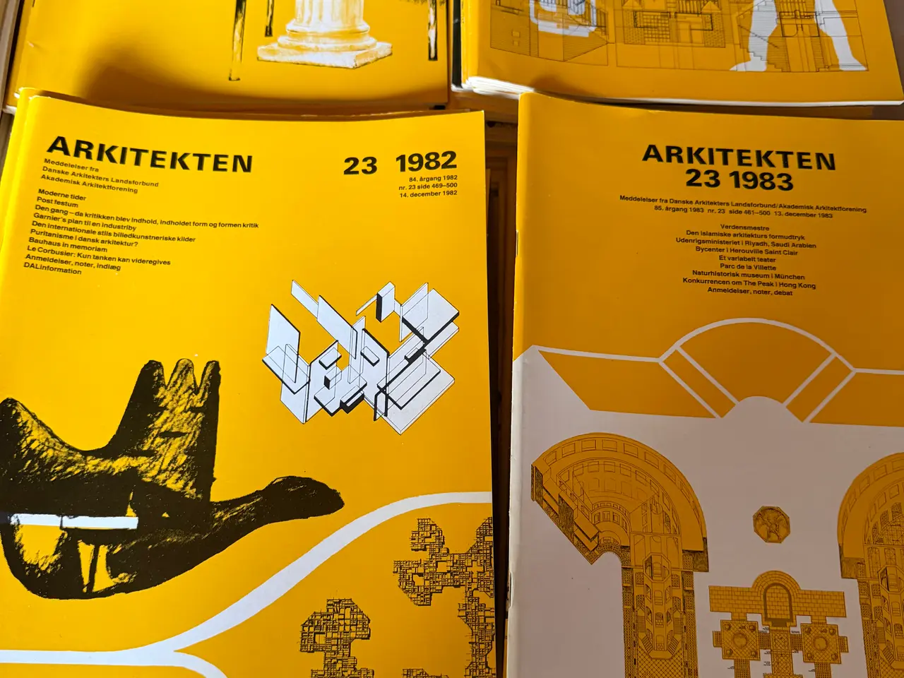 Billede 1 - Arkitekten 1970-1983 hele årgange