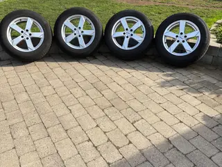 Vinterhjul på 17" alufælge 5x112