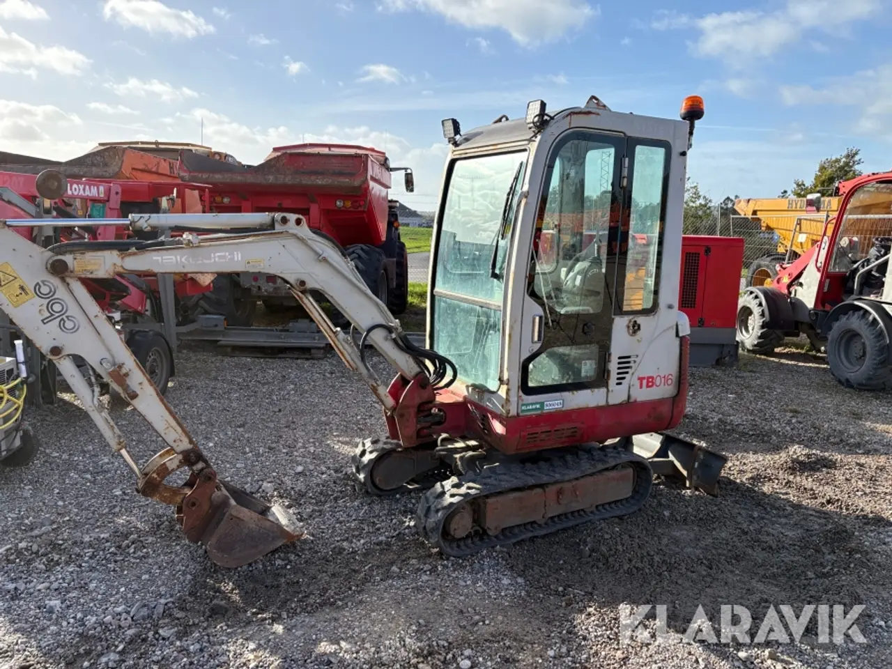 Billede 2 - Gravemaskine Takeuchi TB016