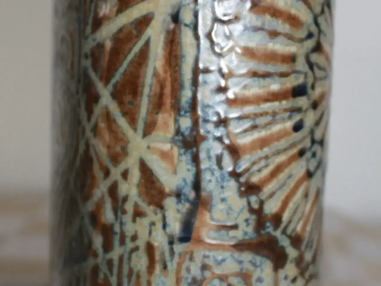 Billede 6 - Fajance vase fra Royal Copenhagen