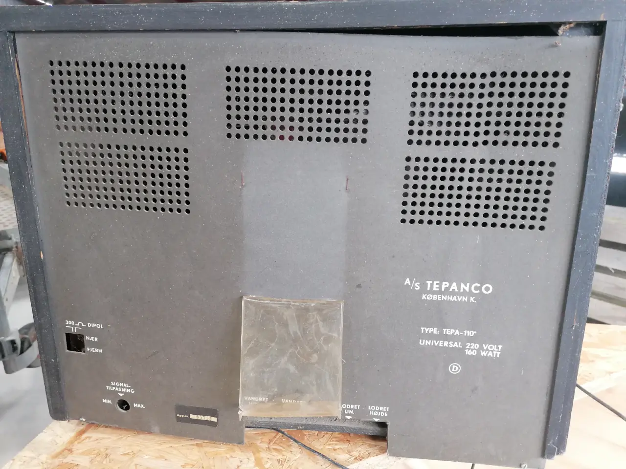 Billede 6 - Sjældent TEPA Tepanco vintage fjernsyn fra 1950'er