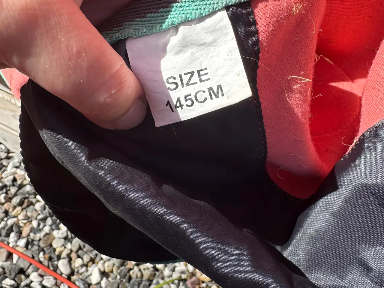 Billede 5 - Fleece tæppe med hals, str. 145.