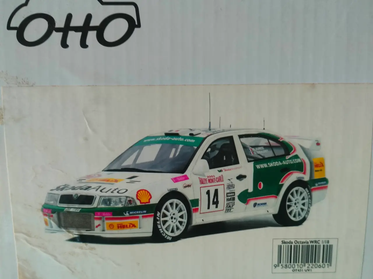 Billede 1 - Škoda Octavia 14 WRC Rally Monte Carlo 2003