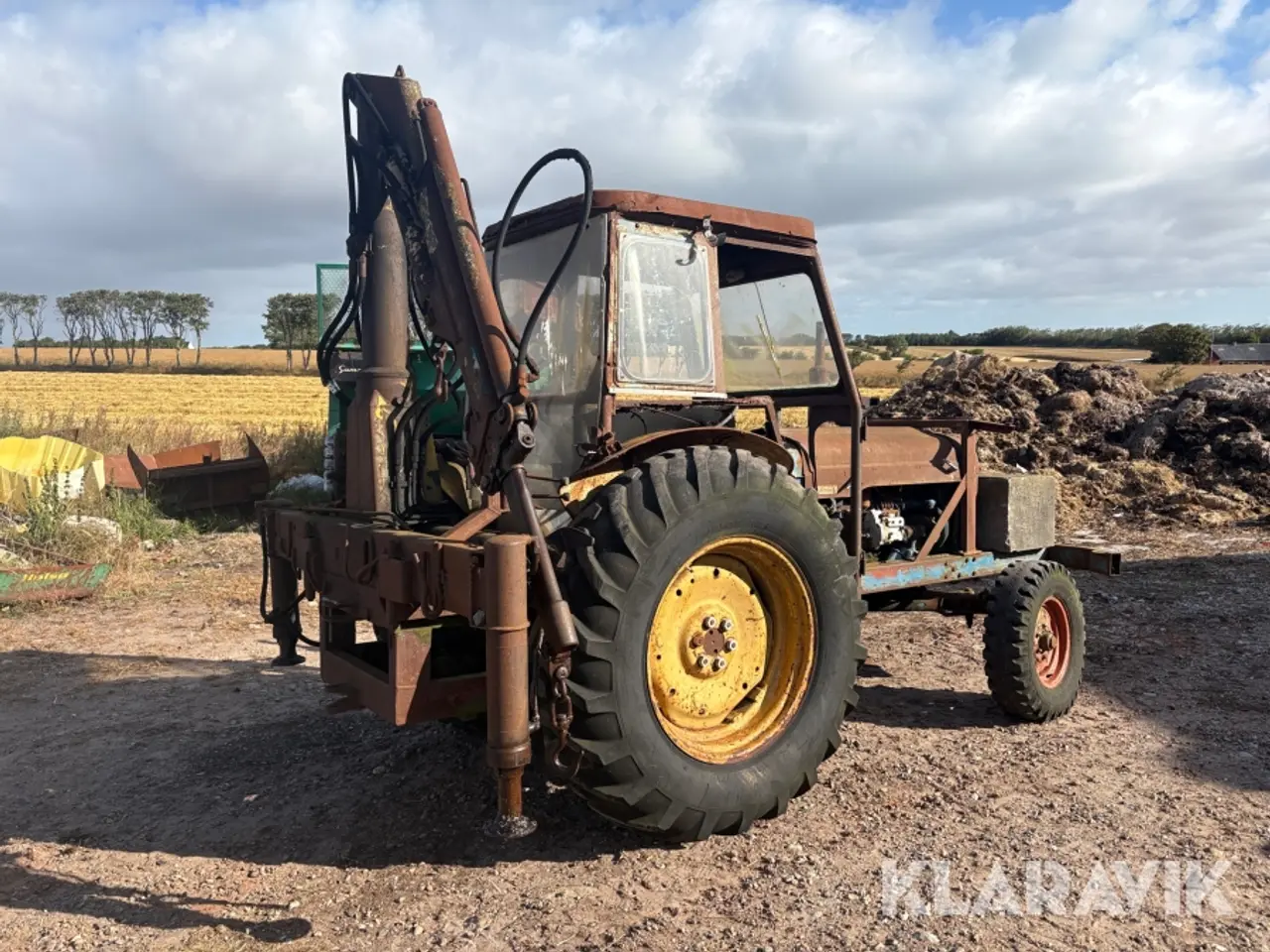 Billede 3 - Traktor m/kran Power major