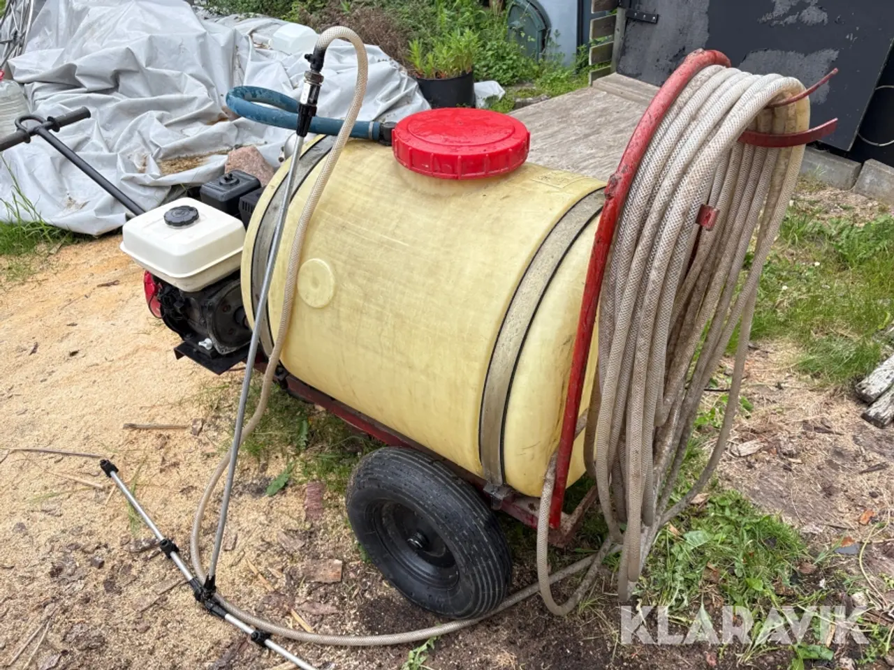 Billede 4 - Benzindrevet sprøjte Honda/Hardi