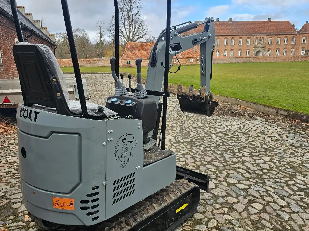 Billede 6 - 1,3 ton minigraver med diesel motor. Momsfri.