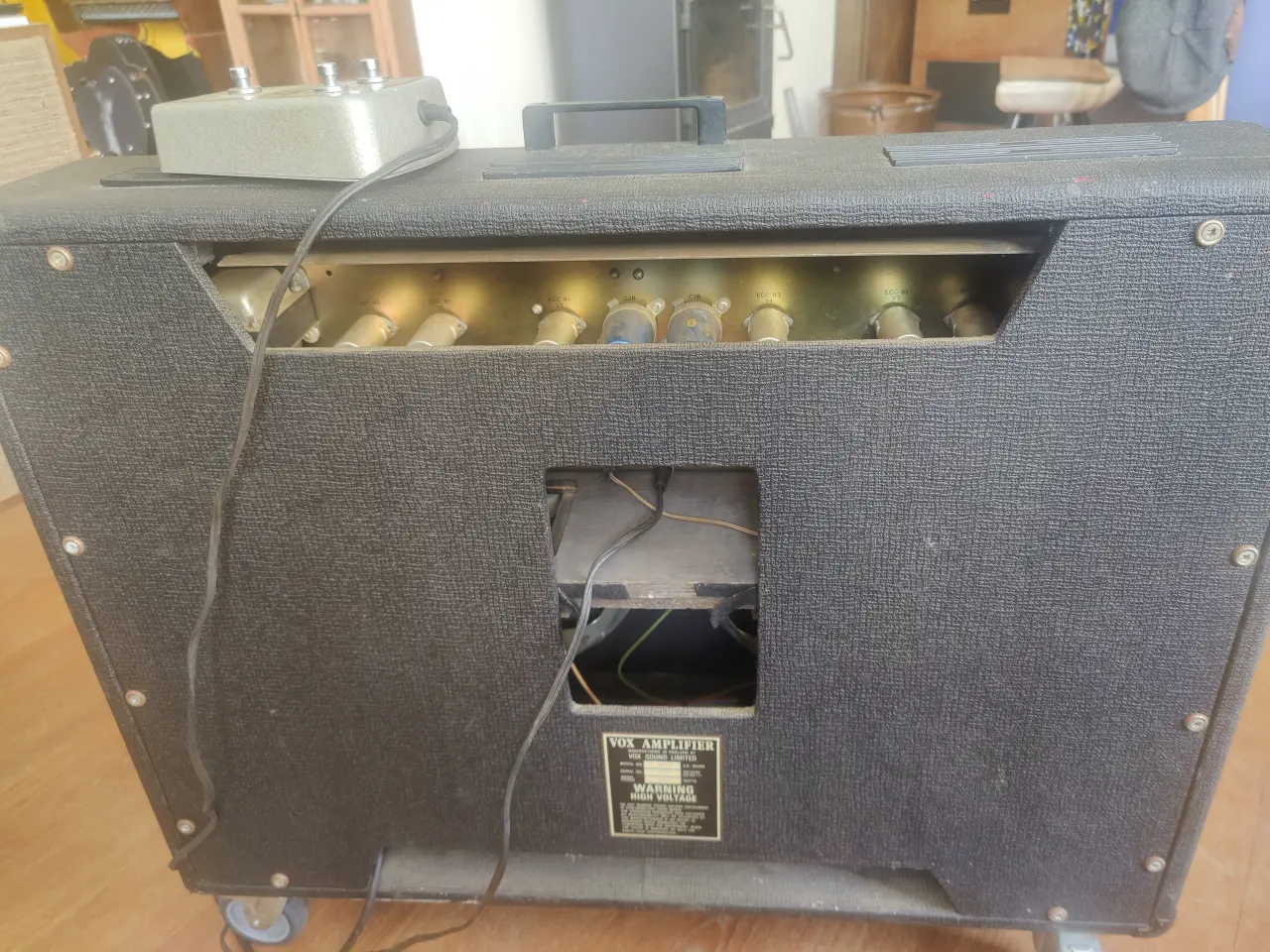 Billede 8 - VOX AC 120 Tube Power amp. fra 1972