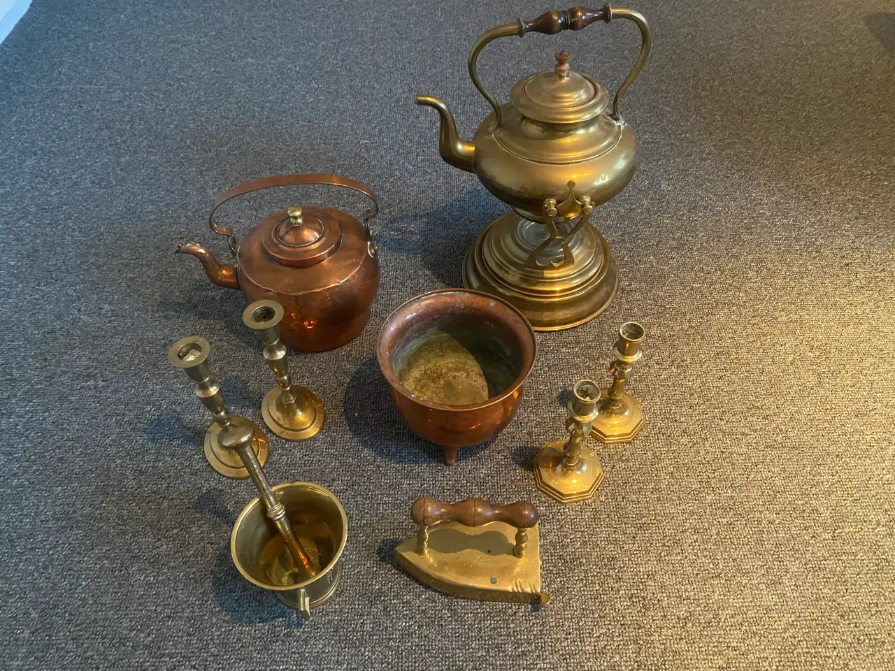 Billede 4 - Kobber Potteskjuler, 14,5cm. Høj