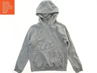 Grå hættetrøje fra Nike (str. 158)