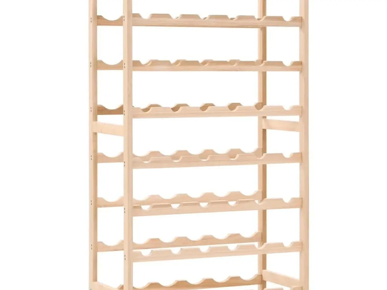 Billede 2 - Vinreol i cedertræ - 57,5 x 28 x 102 cm