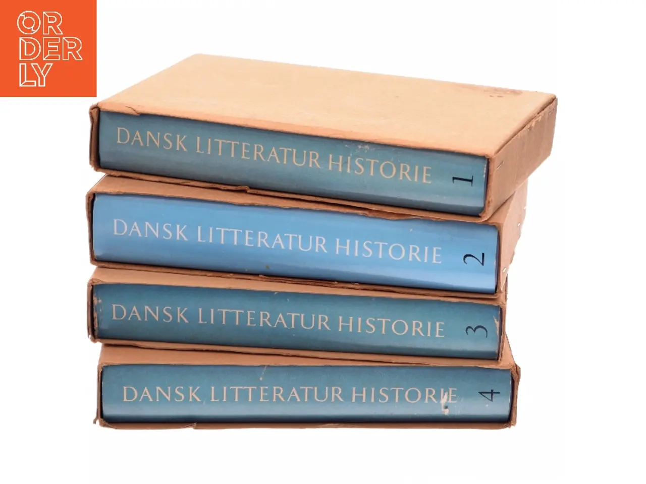 Billede 2 - Dansk Litteratur Historie bind 1-4 (Bog)