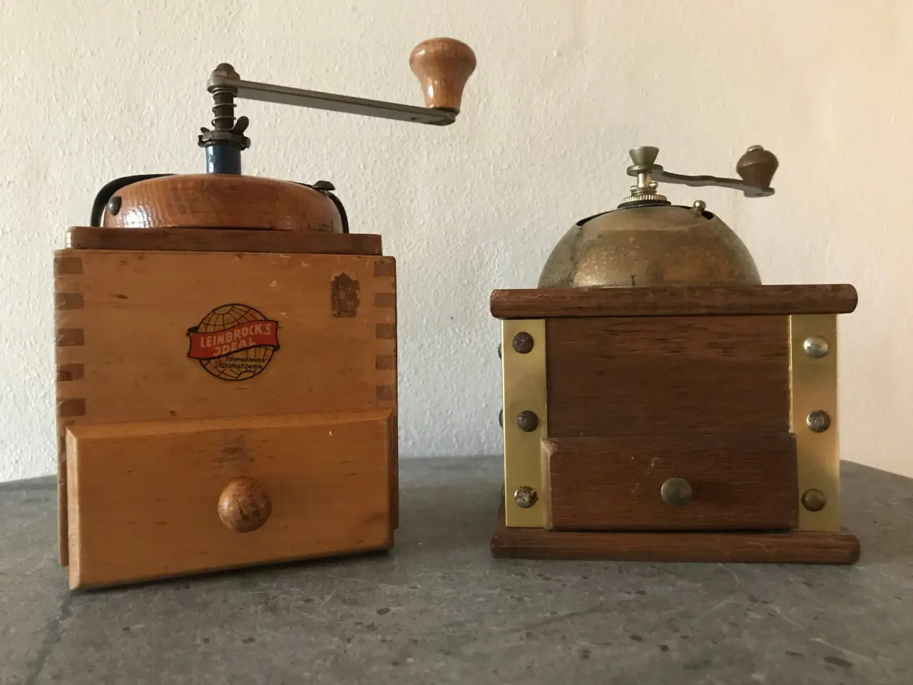 Billede 2 - 2 stk. vintage kaffemøller